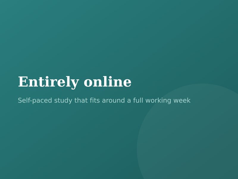 Lifetime access means you learn on your own terms
